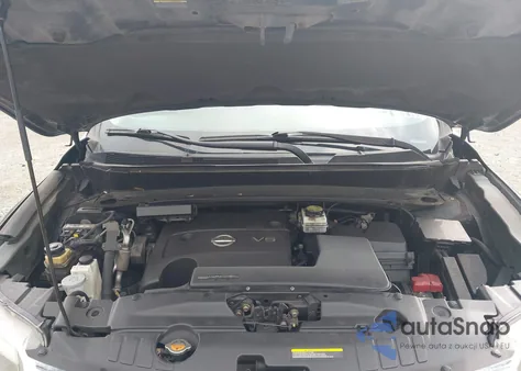 2015 Nissan Pathfinder Sl z USA, uszkodzony, nr VIN 5N1AR2MMXFC680933